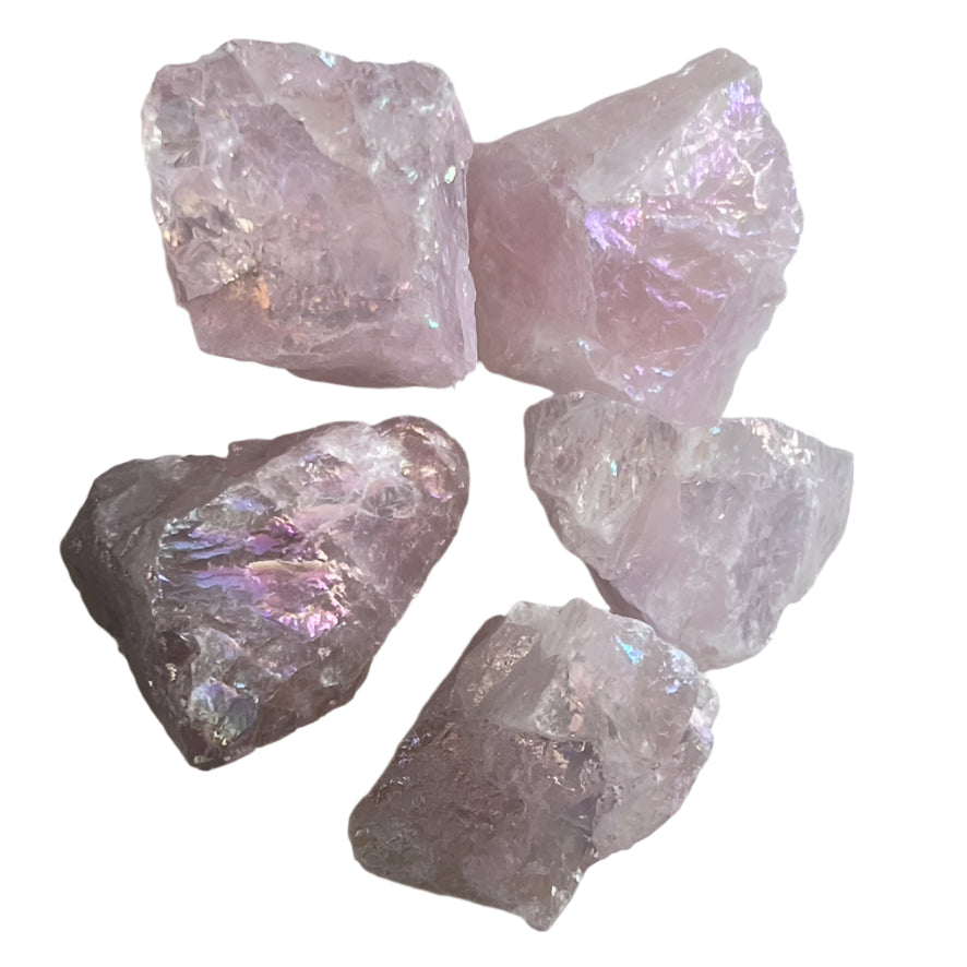 Rose Quartz Angel Aura - Rough
