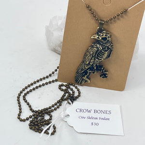 Crow Bones Pendant by SoulSkin