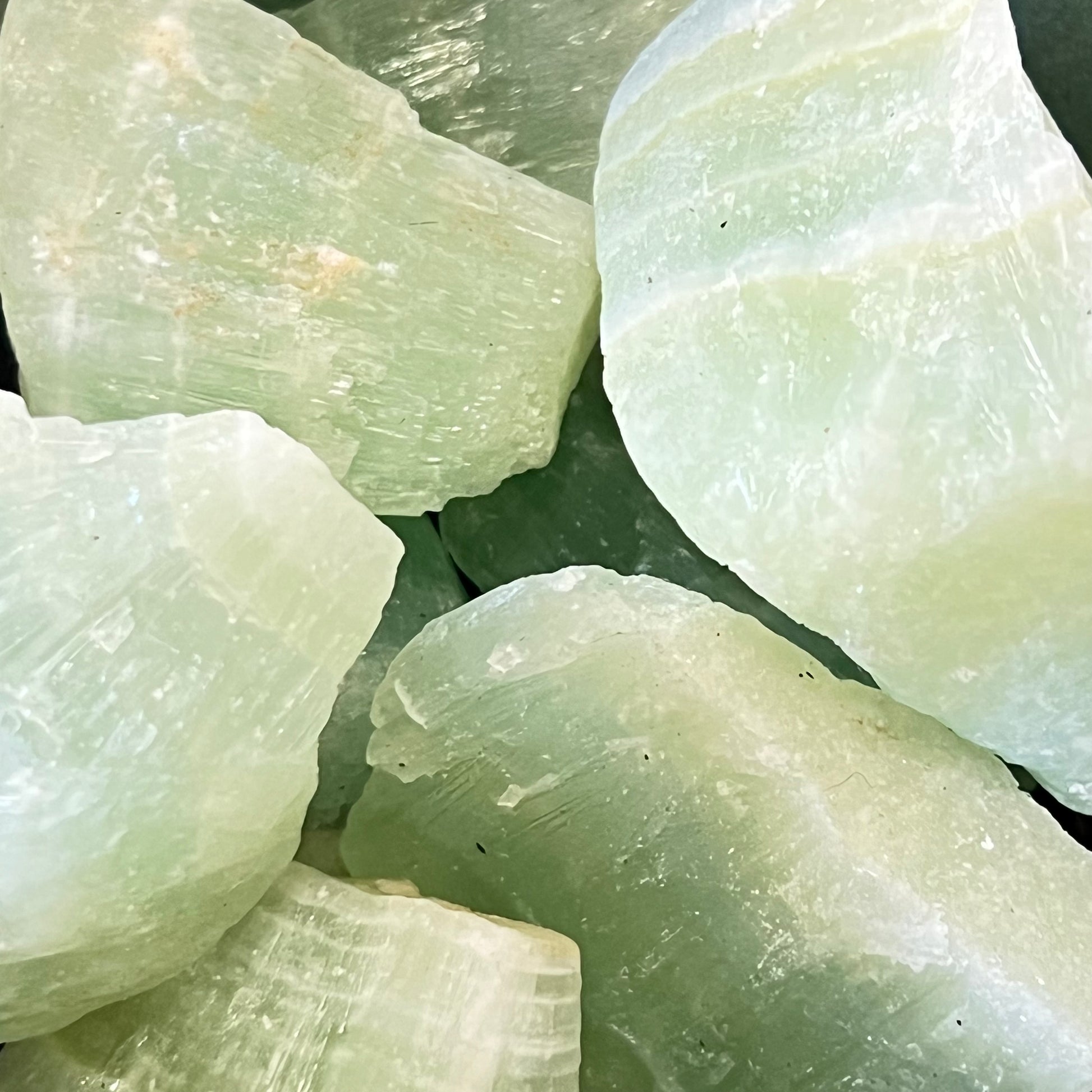 Pistachio Calcite - Rough
