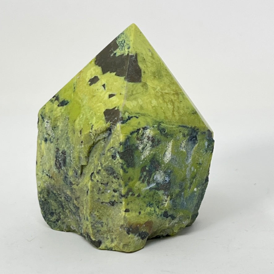 Serpentine - Rough Base/Polished Point