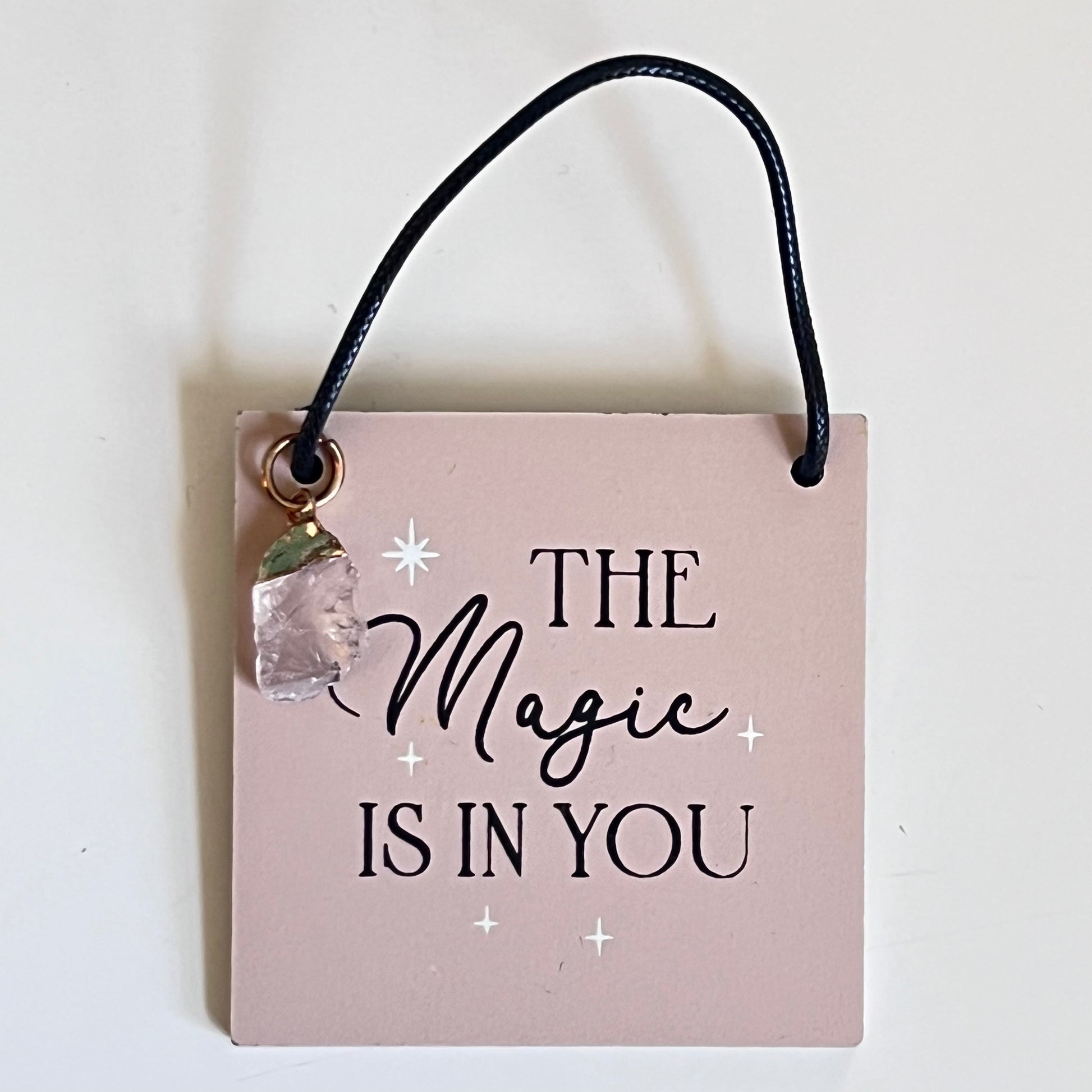 Mini Hanging Crystal Signs (6 Options)
