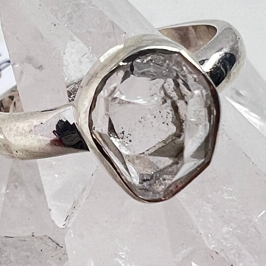 Ring - Herkimer Diamond - Size 5