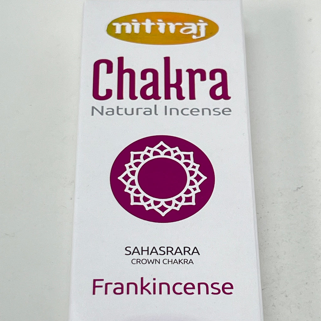 Nitiraj CHAKRA Incense (7 varieties)