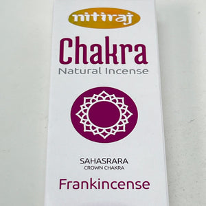 Nitiraj CHAKRA Incense (7 varieties)