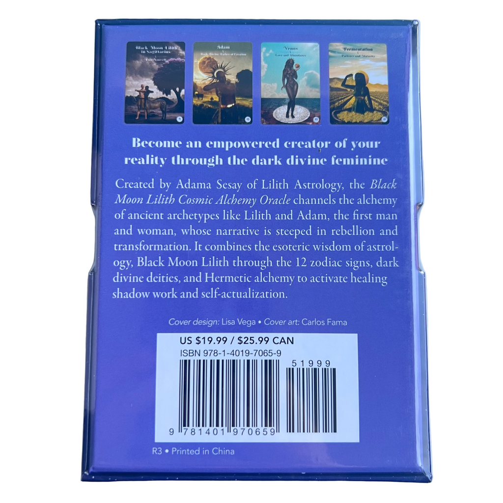 Black Moon Lilith Cosmic Alchemy Oracle