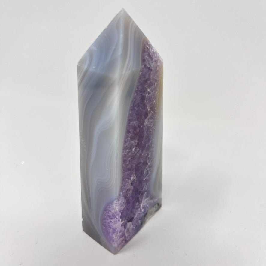 TLC Amethyst/Agate Obelisk