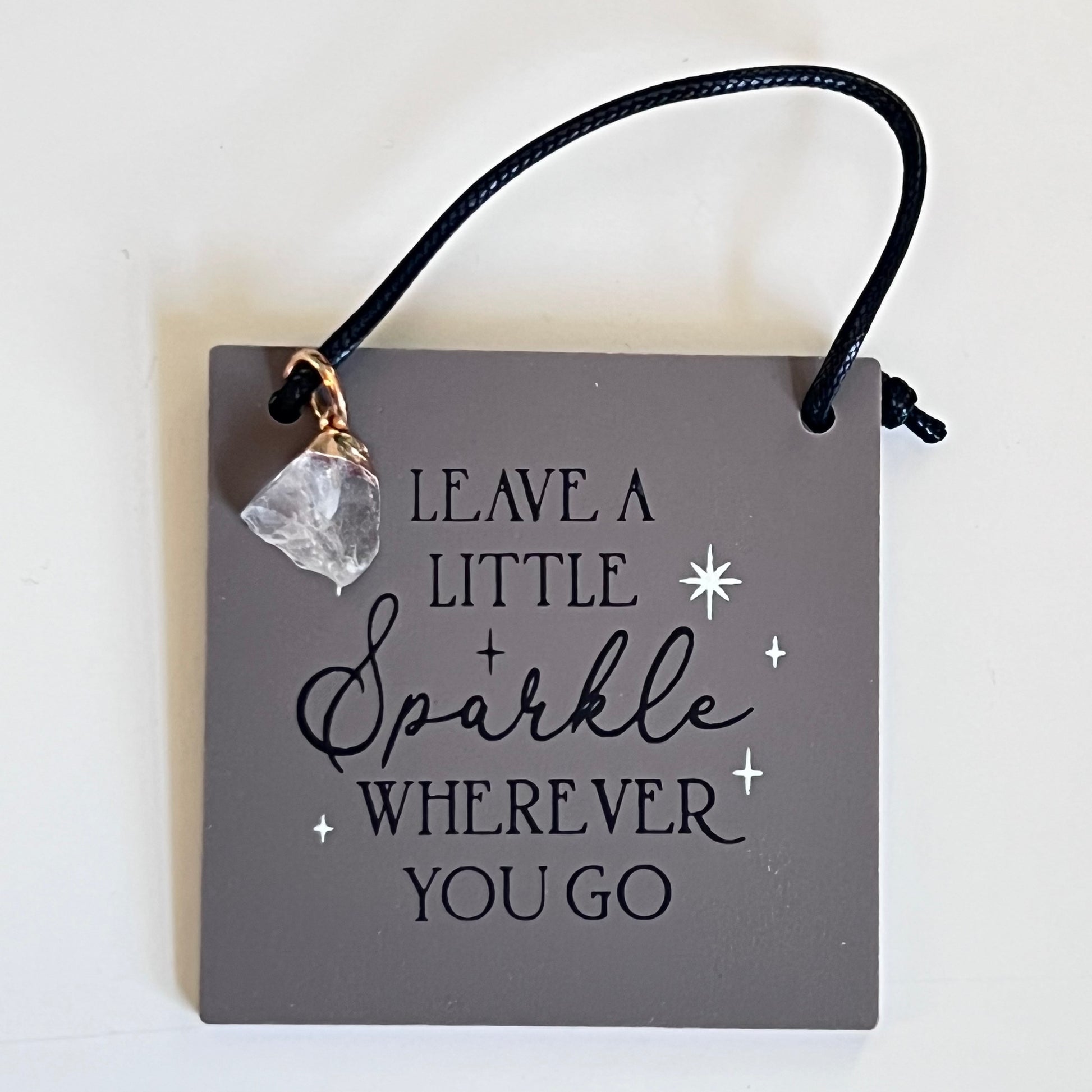 Mini Hanging Crystal Signs (6 Options)