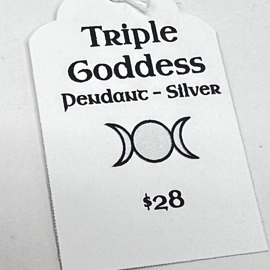 Triple Goddess Pendant  by Cunning & Kind (Stainless Steel)