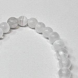 Bracelet - Selenite 6mm