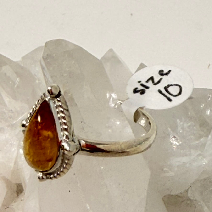 Ring - Citrine - Size 10