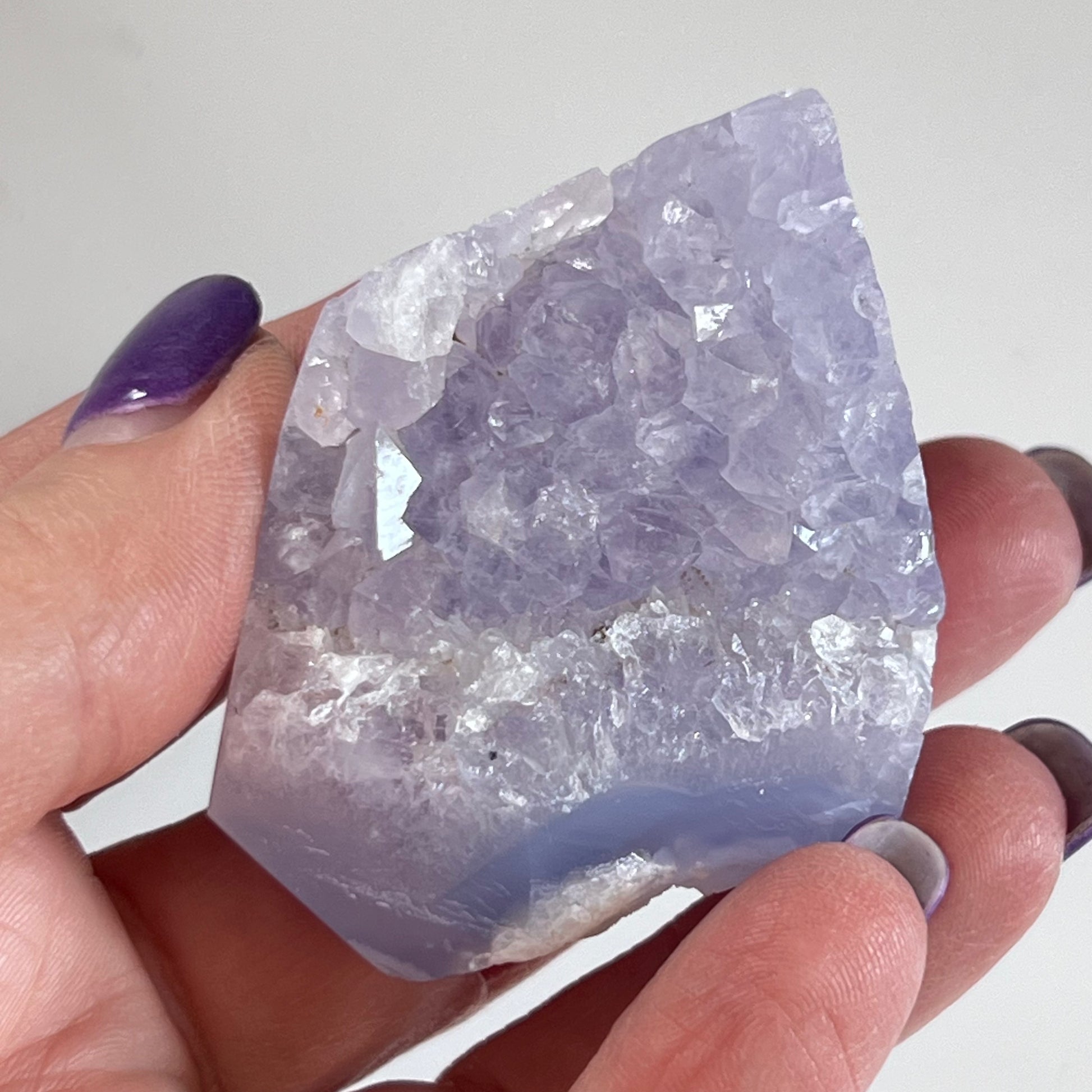 Blue Lace Agate with Druzy (7 Unique Options)