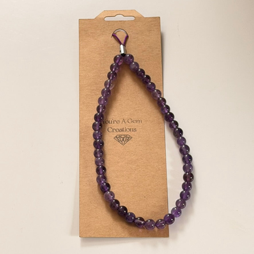 Crystal Phone Strap (You're a Gem Creations)