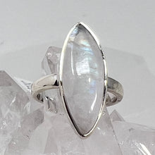 Load image into Gallery viewer, Ring - Rainbow Moonstone - Size 5
