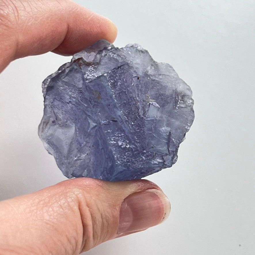 Blue Fluorite - Rough