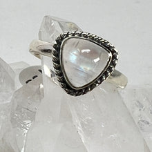 Load image into Gallery viewer, Ring - Rainbow Moonstone - Size 7
