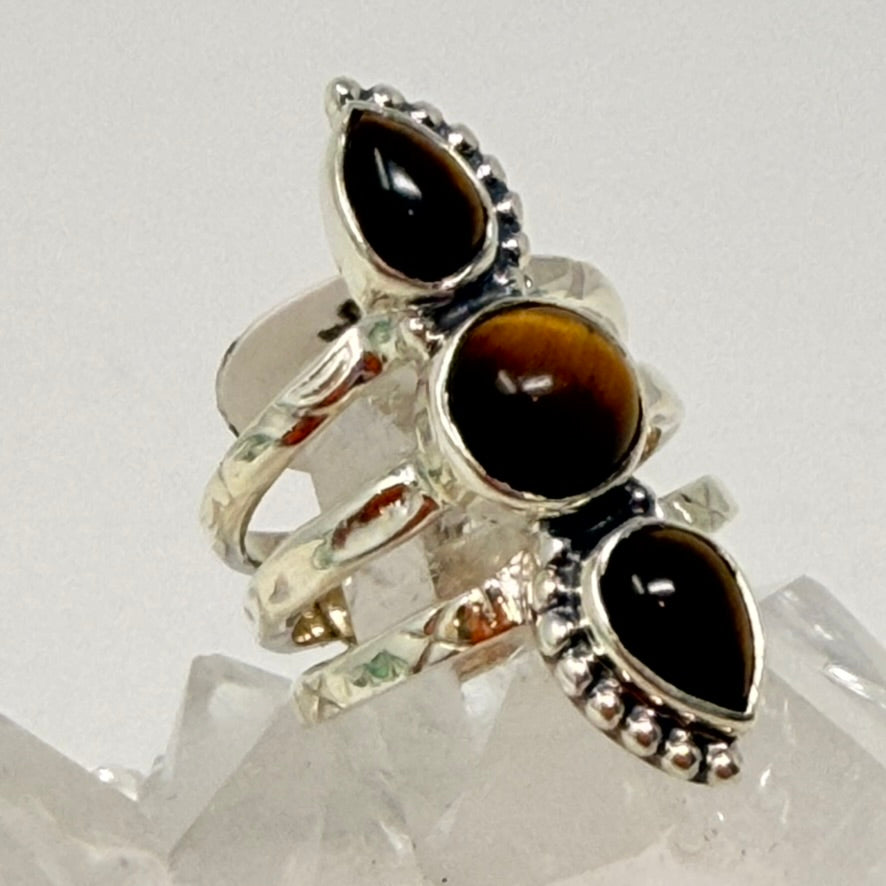 Ring - Tigers Eye - Size 5
