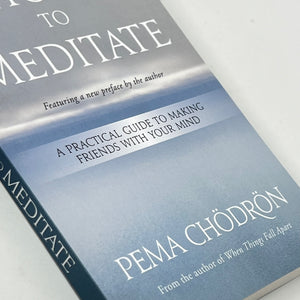 How to Meditate by Pema Chodron