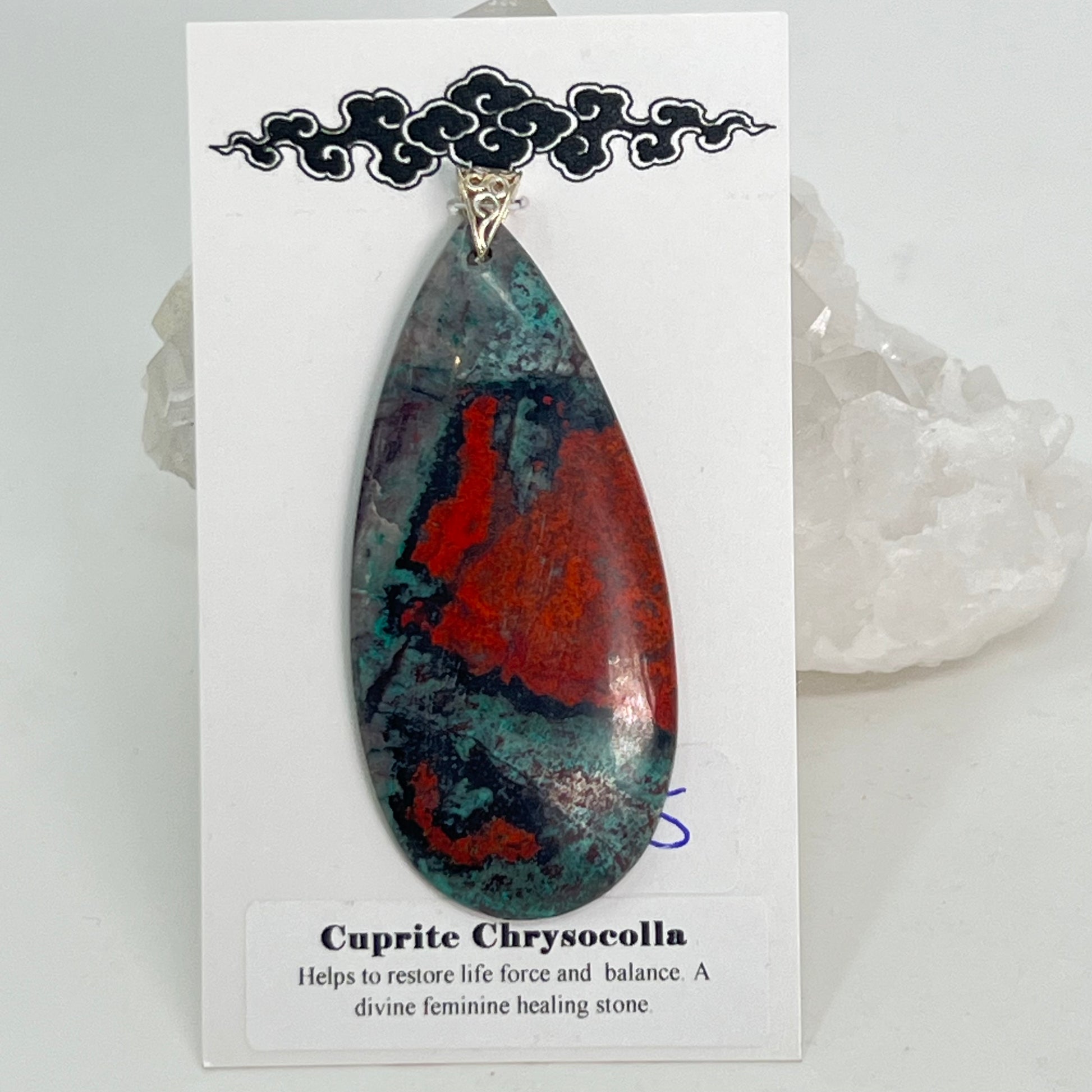 Pendant - Cuprite Chrysocolla