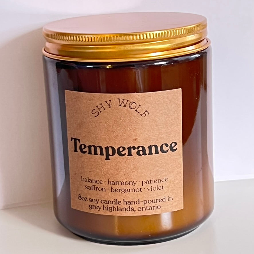 Shy Wolf Candle Tarot Candles (Options)