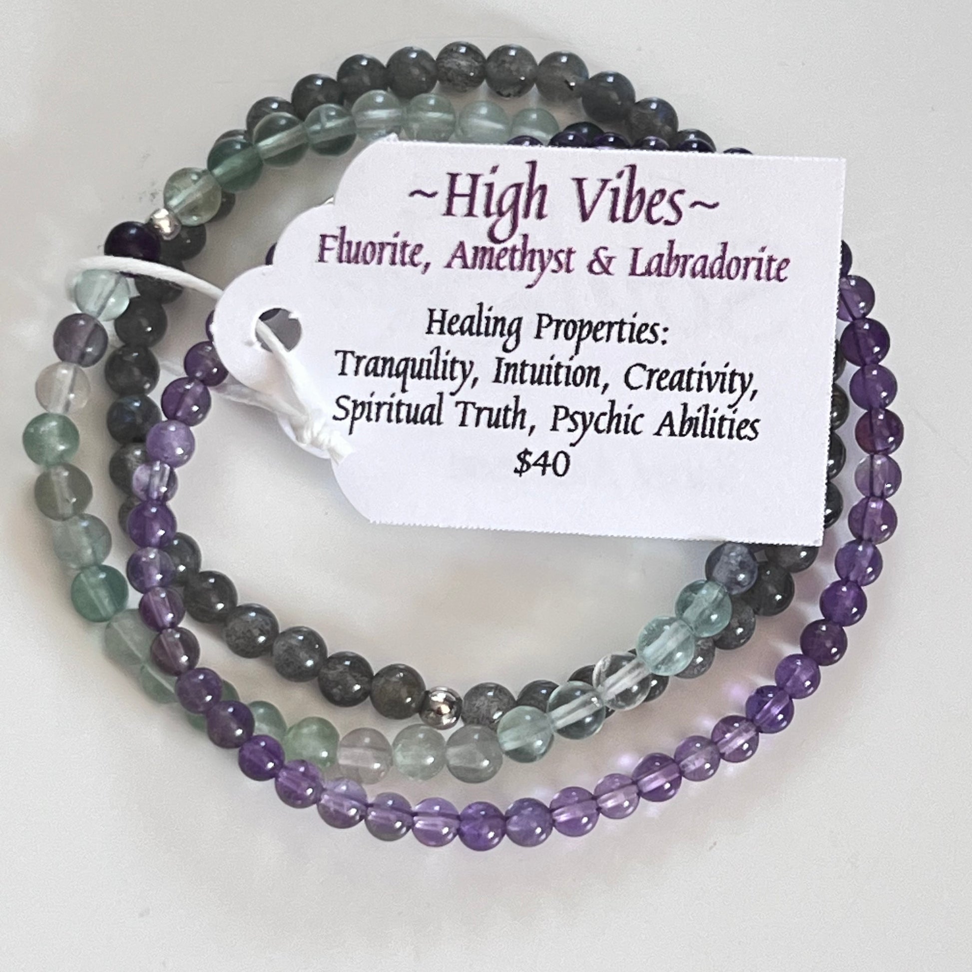 Bracelet Set by SoulSkin - High Vibes