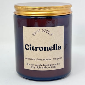 Shy Wolf Candle - Citronella ON SALE