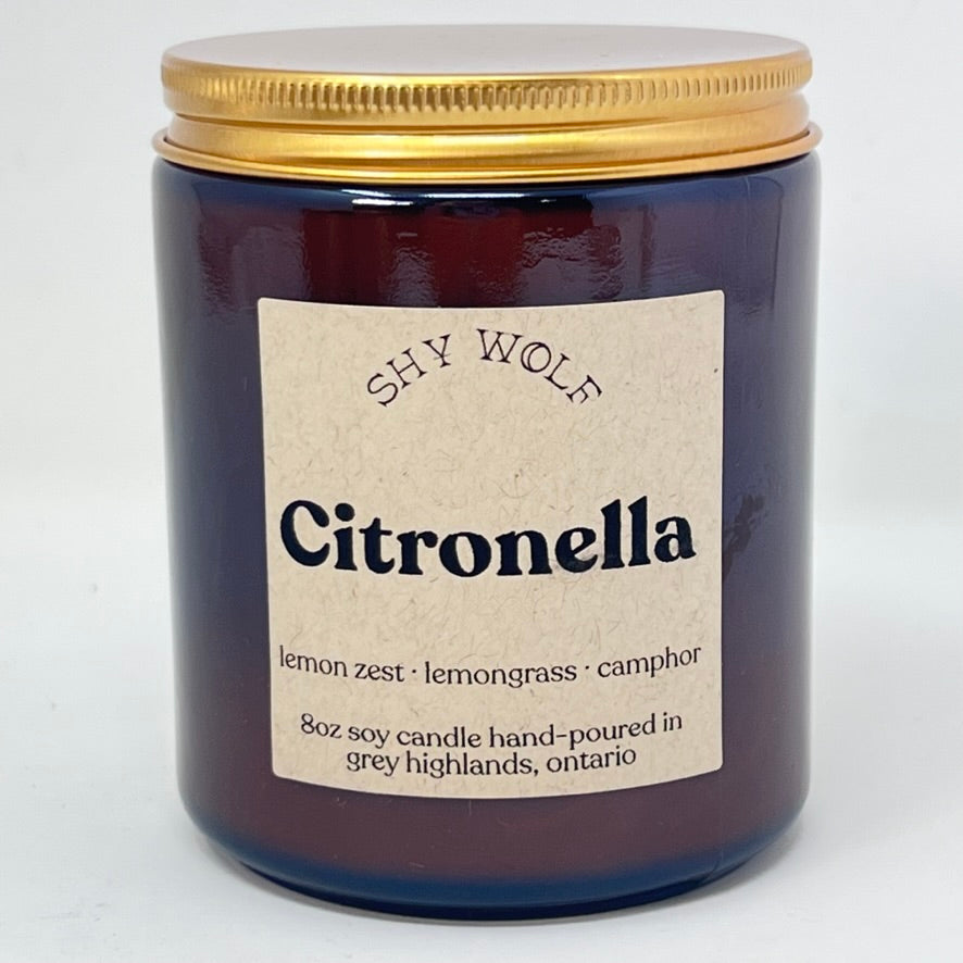Shy Wolf Candle - Citronella