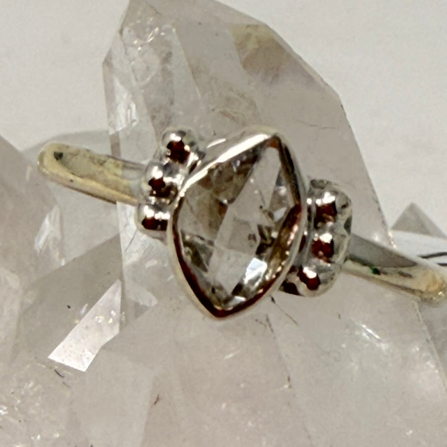 Ring - Herkimer Diamond - Size 7
