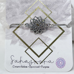Bracelet (Adjustable) Chakra Symbol by Crafted Alchemy Co (Options)