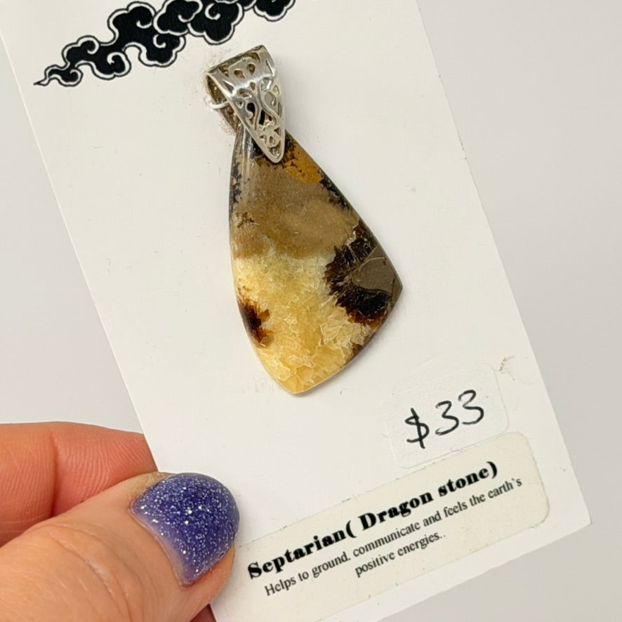 Pendant - Septarian
