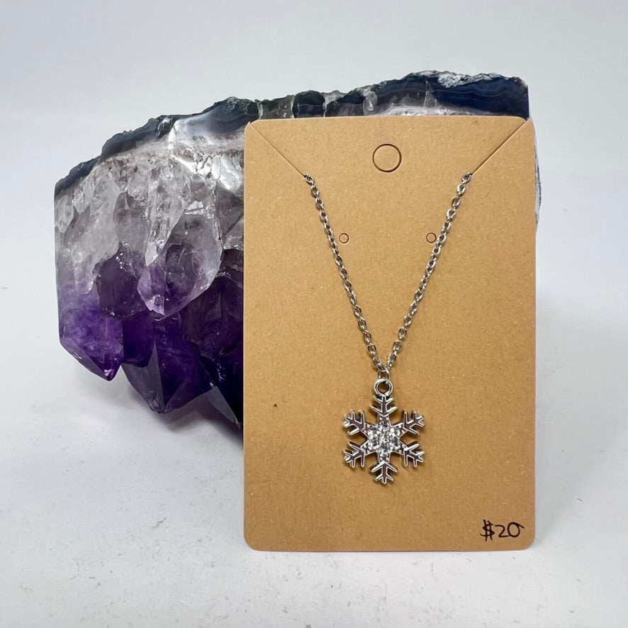 Snowflake Pendant Necklace
