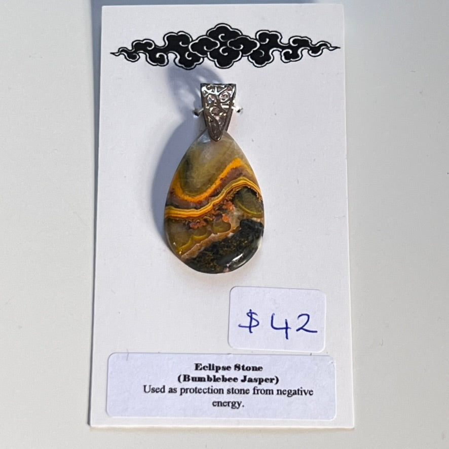 Pendant - Bumblebee Jasper