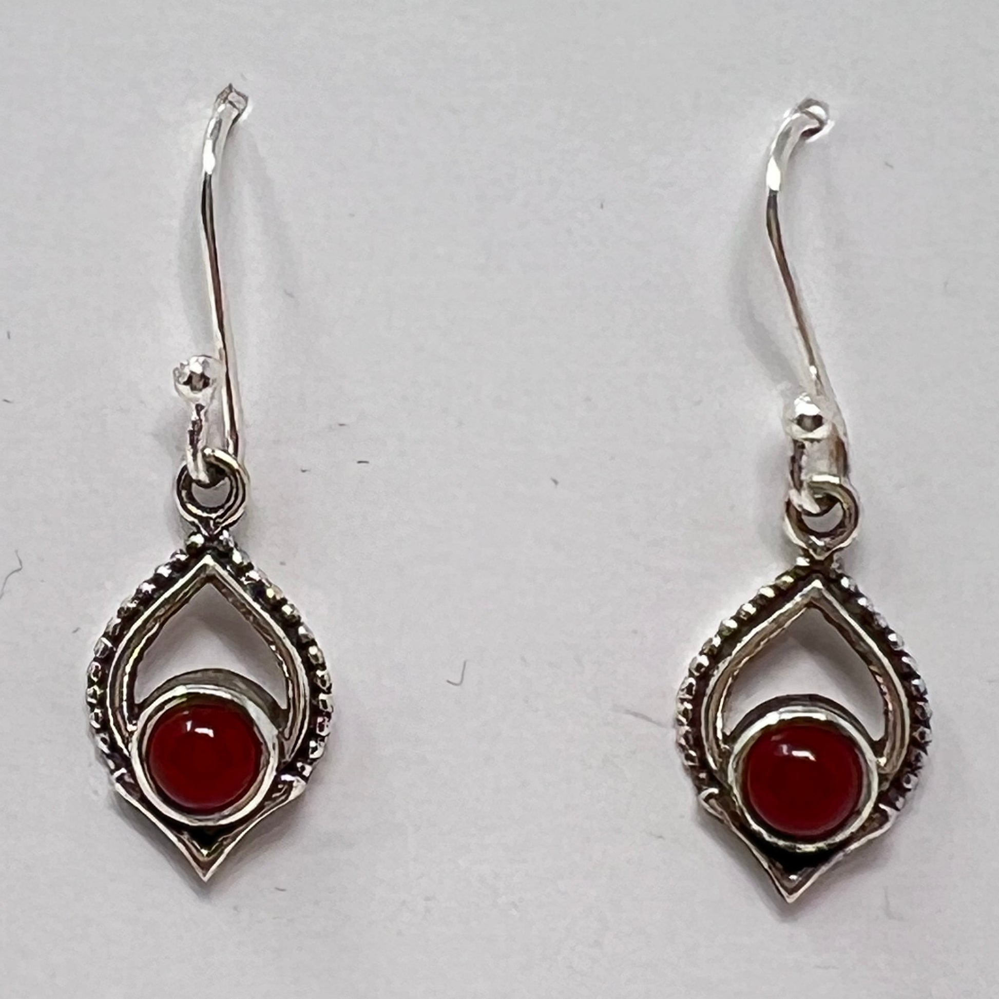 Earrings - Carnelian