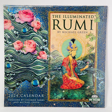 Load image into Gallery viewer, 2024 Wall Calendar - Illuminated Rumi
