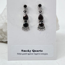 Load image into Gallery viewer, Earrings - Smoky Quartz
