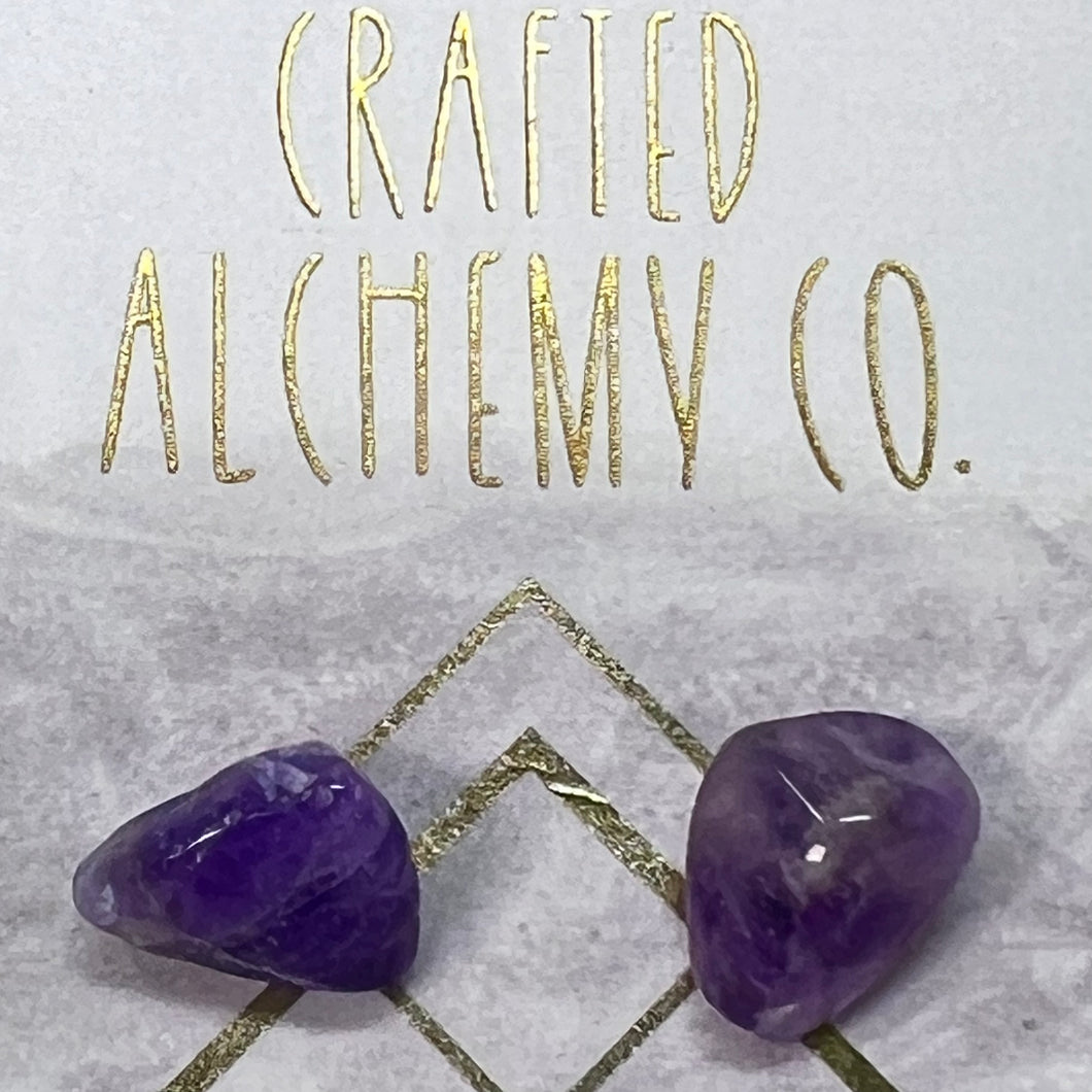 Earrings - Stone by Crafted Alchemy Co (Options)
