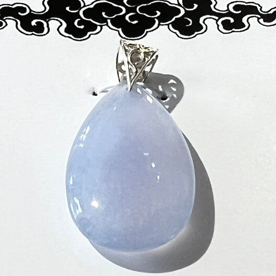 Pendant - Blue Chalcedony