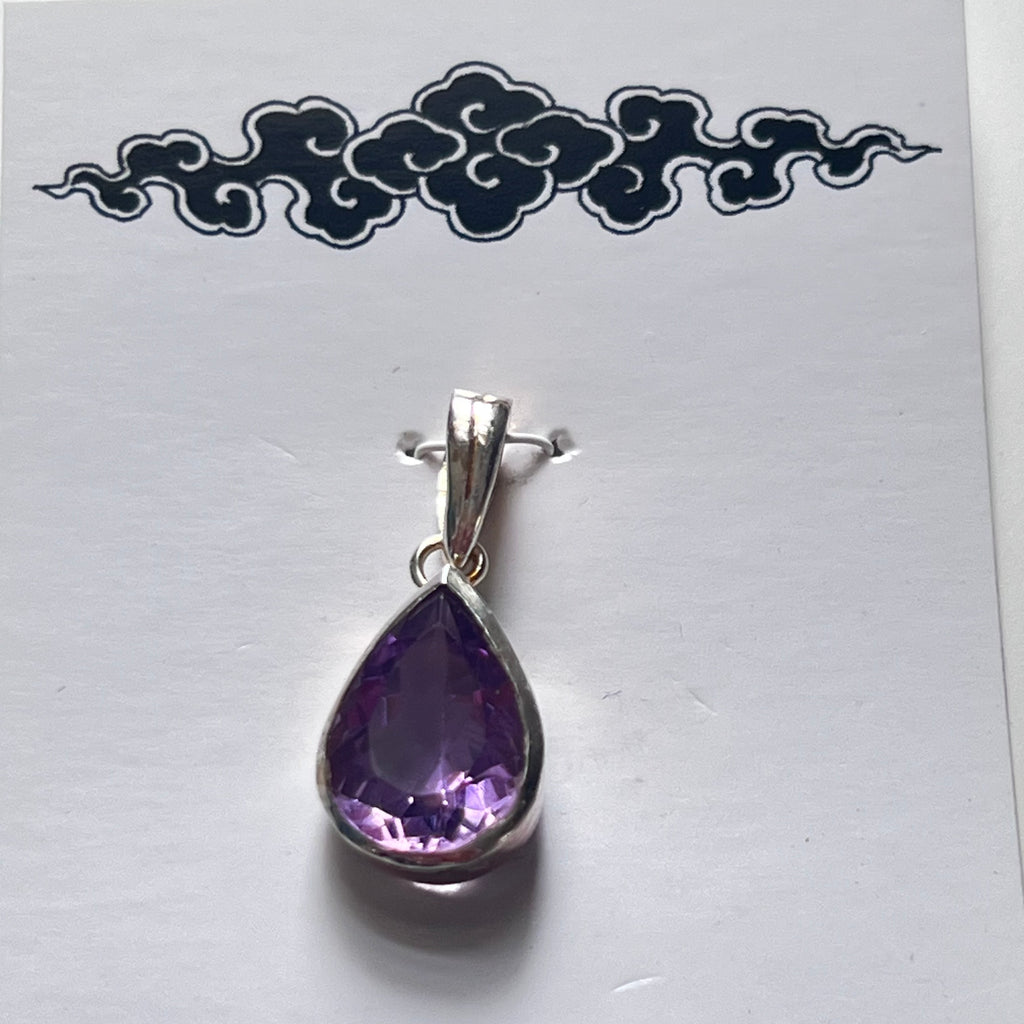 Pendant - Amethyst (faceted)