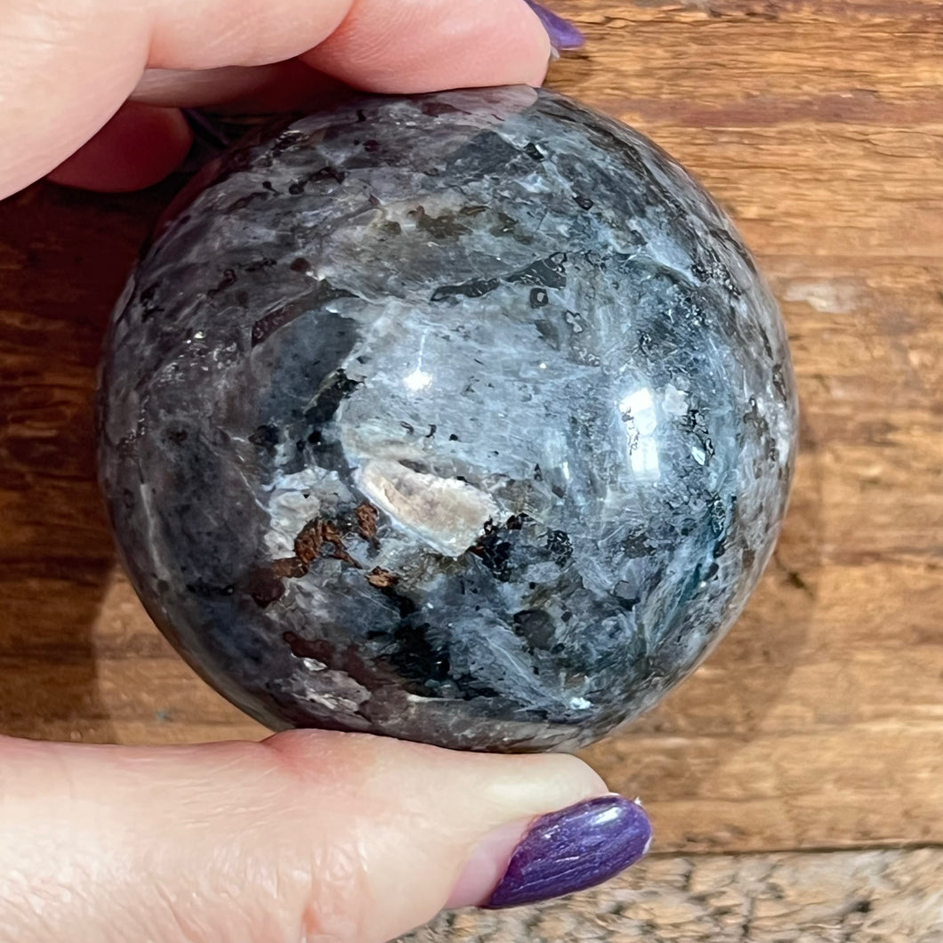 Larvikite Sphere