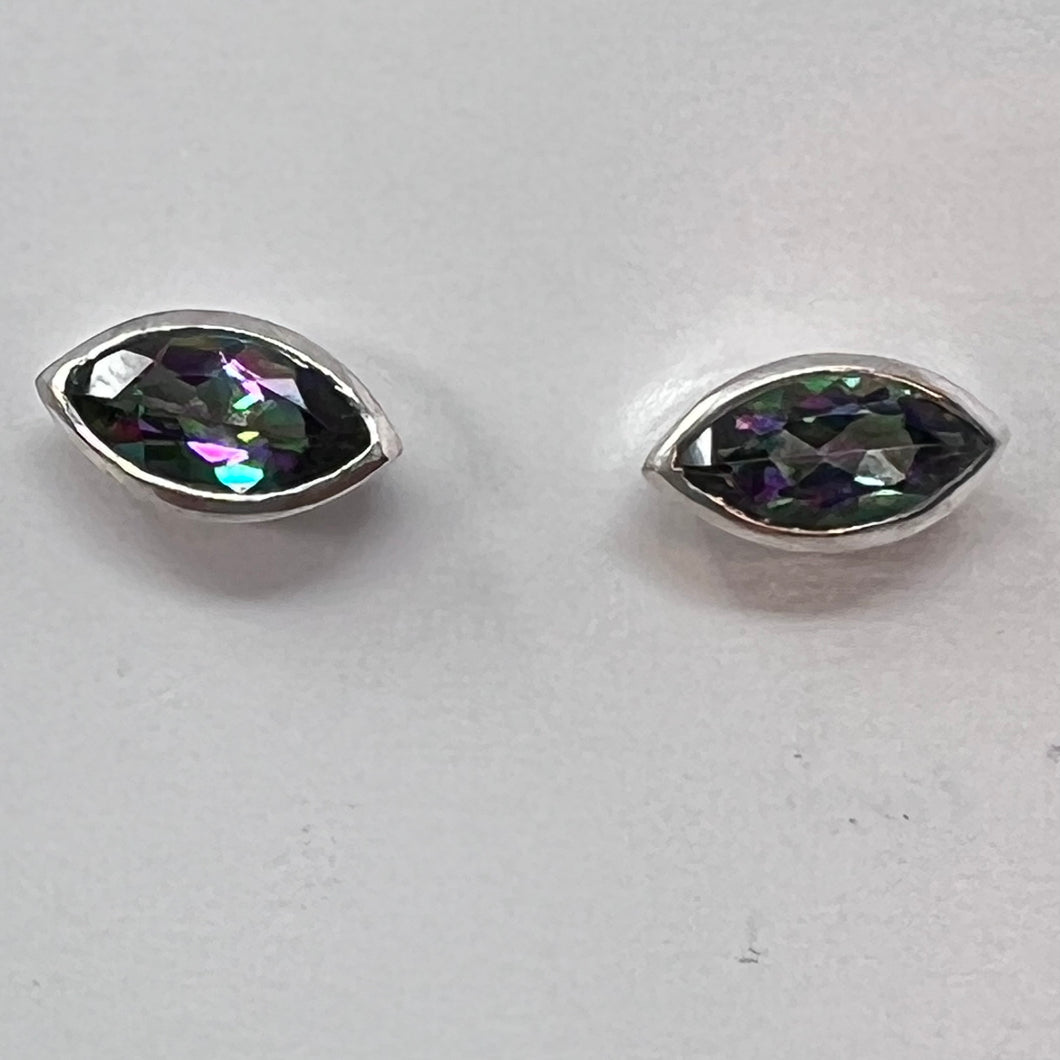 Earrings - Mystic Topaz (Eye)