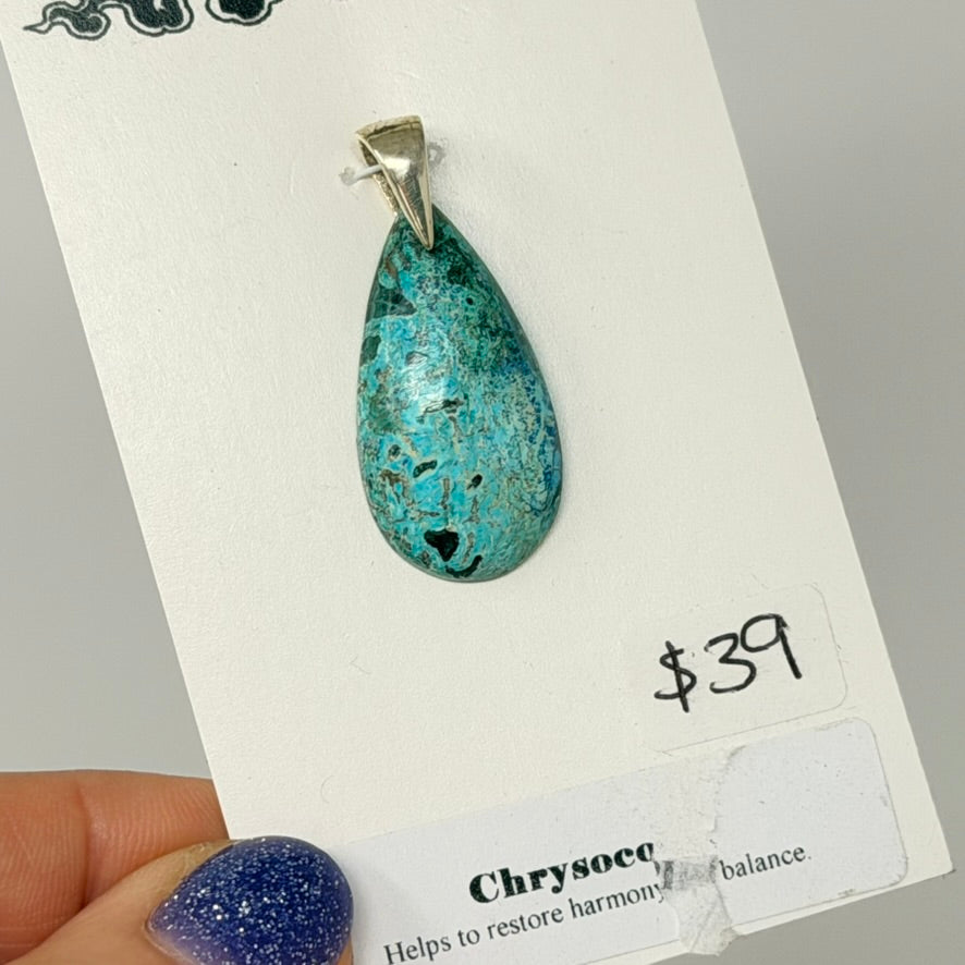 Pendant - Chrysocolla