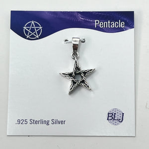 Pendant - Sterling Silver Pentacle