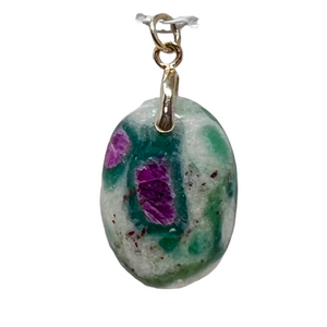 Pendant - Ruby in Zoisite