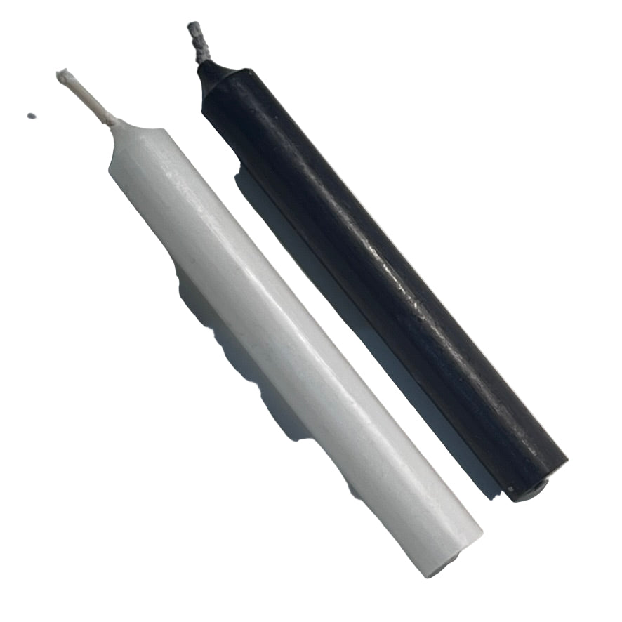 Mini Chime Candle (Black & White)