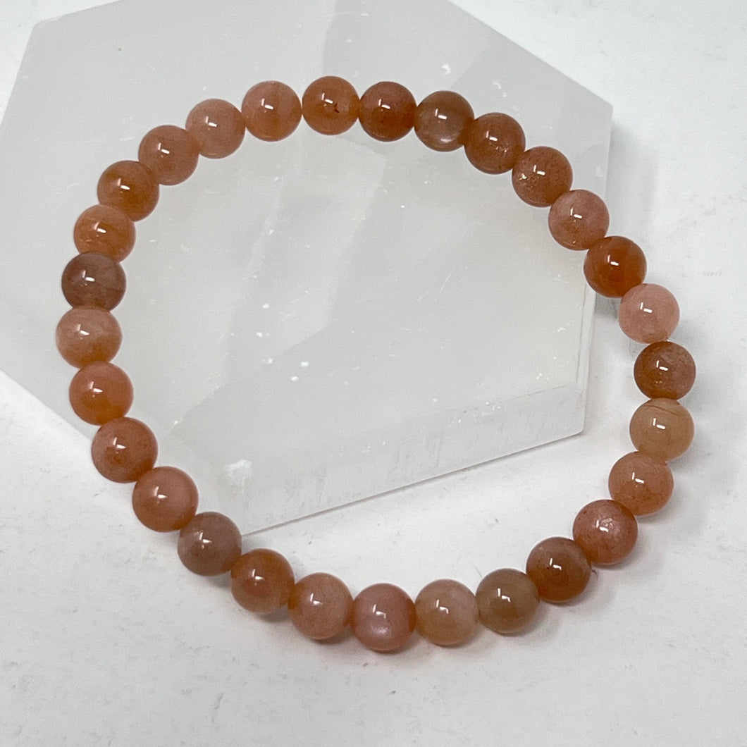 Bracelet - Sunstone 6mm