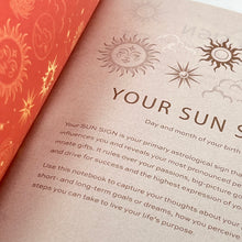 Load image into Gallery viewer, Sun Moon Rising Astrology Notebook (Copy)
