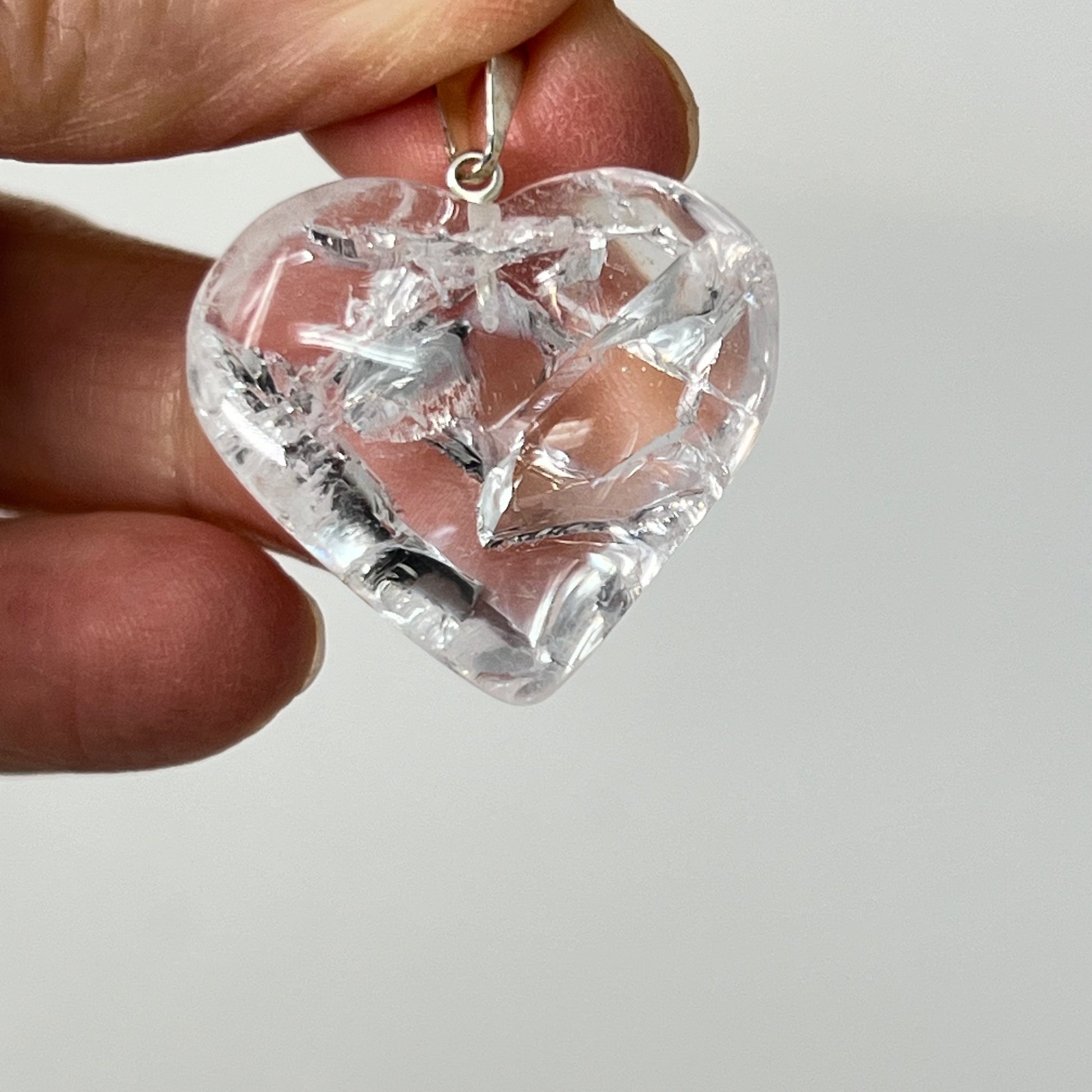 Pendant - Crackle (Clear) Quartz