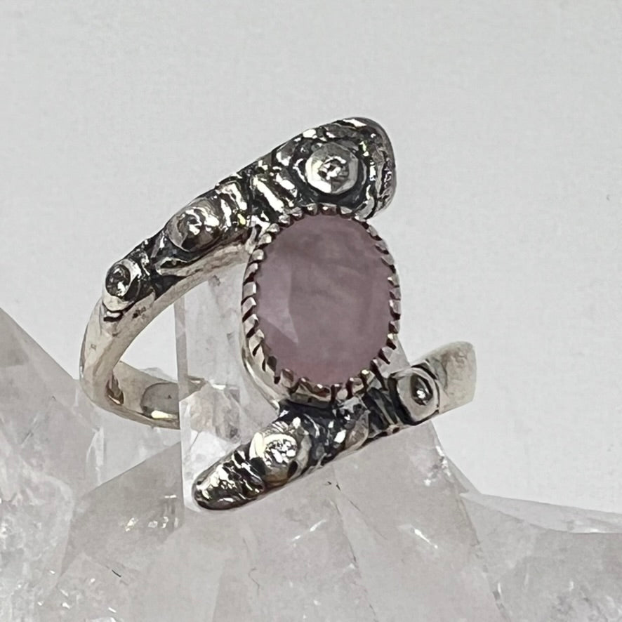 Ring - Rose Quartz - Size 6