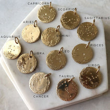 Load image into Gallery viewer, Strut Jewelry - Zodiac Pendant Charm
