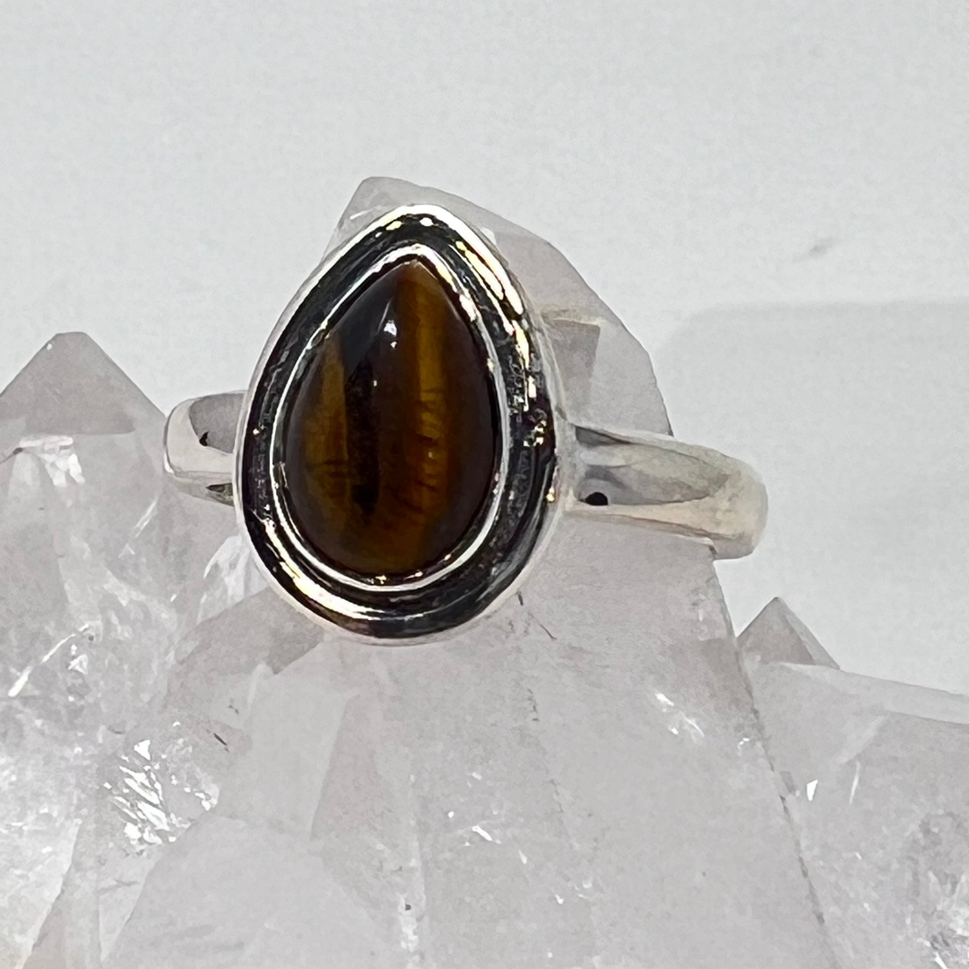Ring - Tigers Eye - Size 5
