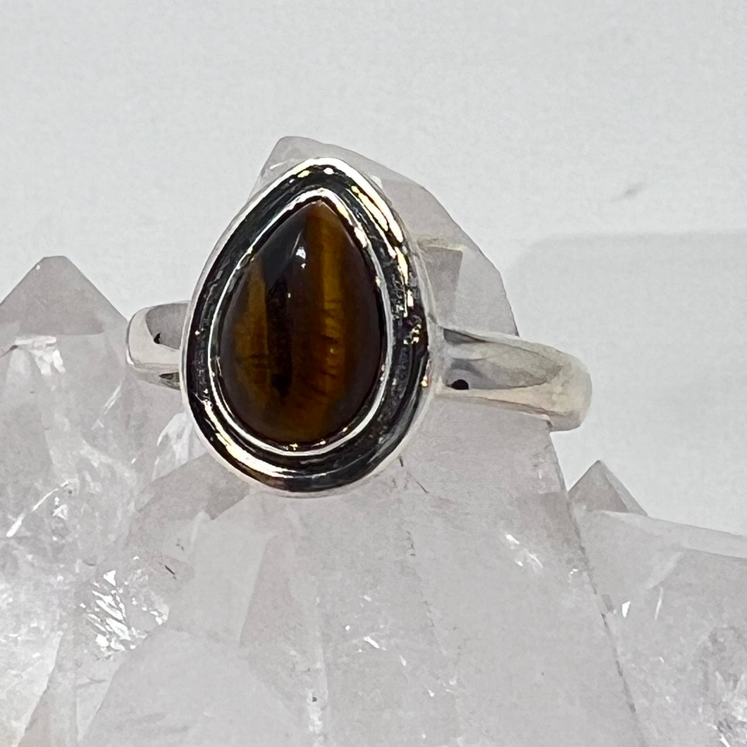 Ring - Tigers Eye - Size 5